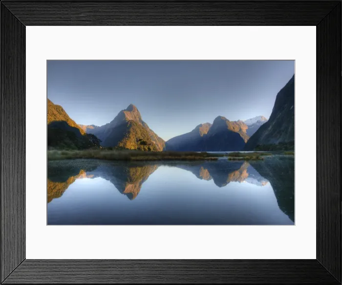 Framed Print : Mitre Peak, Milford sound, South Island, New Zealand Framed Print : Mitre Peak, Milford sound, South Island, New Zealand