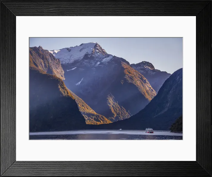 Framed Print : Milford Sound, South Island, New Zealand