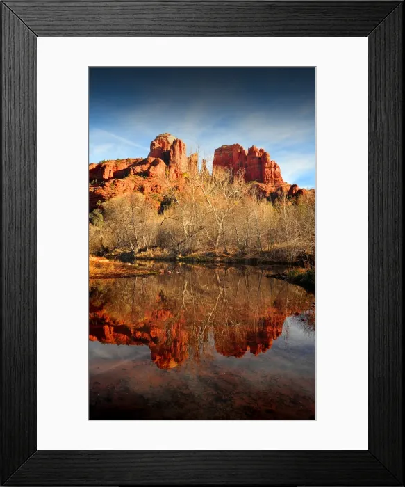 Framed Print : Courthouse rock, Sedona, Arizona, United States of America Framed Print : Courthouse rock, Sedona, Arizona, United States of America
