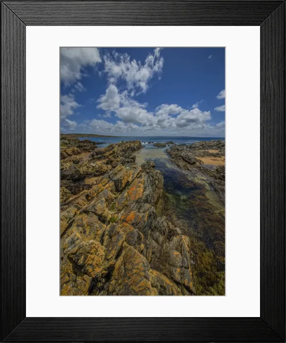 Framed Print : Summertime on King Island, Bass Strait, Tasmania, Australia Framed Print : Summertime on King Island, Bass Strait, Tasmania, Australia