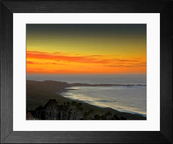 Framed Print : Sunrise at Grassy bay, King Island, Bass Strait, Tasmania, Australia Framed Print : Sunrise at Grassy bay, King Island, Bass Strait, Tasmania, Australia