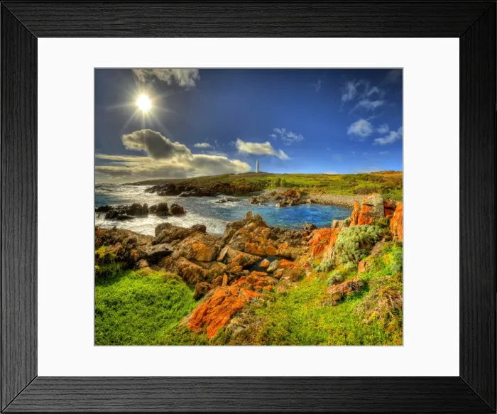 Framed Print : Cape Wickham, King Island, Bass Strait, Tasmania, Australia Framed Print : Cape Wickham, King Island, Bass Strait, Tasmania, Australia