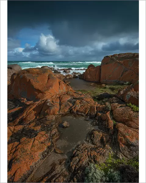 Stormy weather, King Island, Bass Strait, Tasmania, Australia