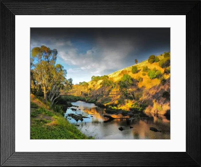 Framed Print : Onkaparinga river gorge, Fleurieu Peninsula South Australia Framed Print : Onkaparinga river gorge, Fleurieu Peninsula South Australia