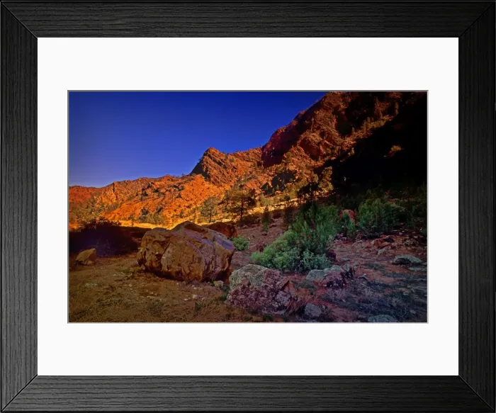 Framed Print : Parachilna gorge Flinders Ranges, South Australia Framed Print : Parachilna gorge Flinders Ranges, South Australia