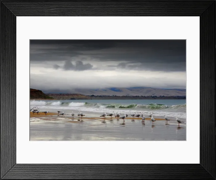 Framed Print : Moana beach Fleurieu Peninsula South Australia
