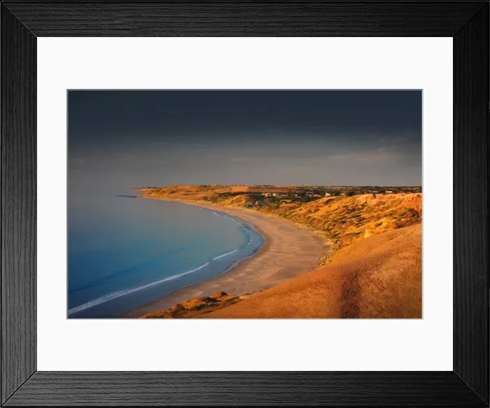 Framed Print : Maslins Beach Fleurieu Peninsula South Australia