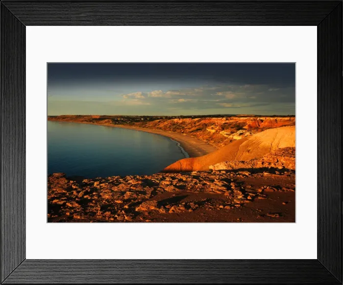 Framed Print : Maslins Beach Fleurieu Peninsula South Australia