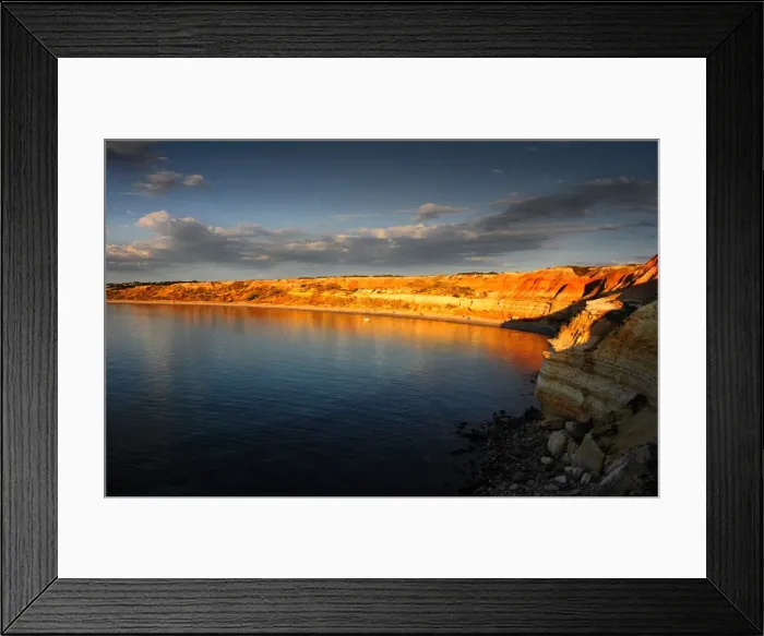Framed Print : Maslins Beach Fleurieu Peninsula South Australia