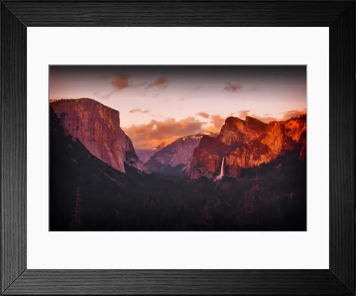 Framed Print : Yosemite National Park, California, western United States of America