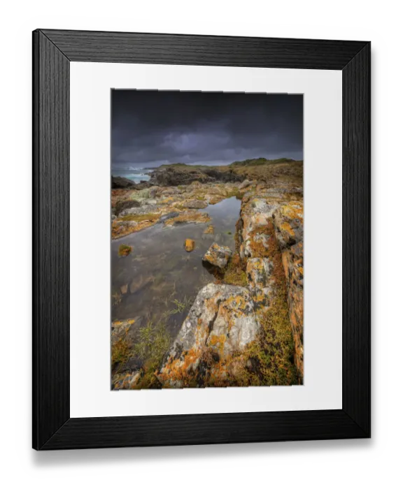 Framed Print : Seal bay and the coastline in the south of King Island, Bass Strait, Tasmania, Australia Framed Print : Seal bay and the coastline in the south of King Island, Bass Strait, Tasmania, Australia