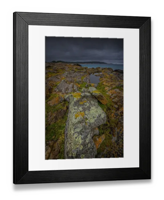Framed Print : Seal bay and the coastline in the south of King Island, Bass Strait, Tasmania, Australia Framed Print : Seal bay and the coastline in the south of King Island, Bass Strait, Tasmania, Australia