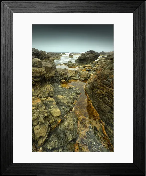 Framed Print : Seal bay and the coastline in the south of King Island, Bass Strait, Tasmania, Australia Framed Print : Seal bay and the coastline in the south of King Island, Bass Strait, Tasmania, Australia