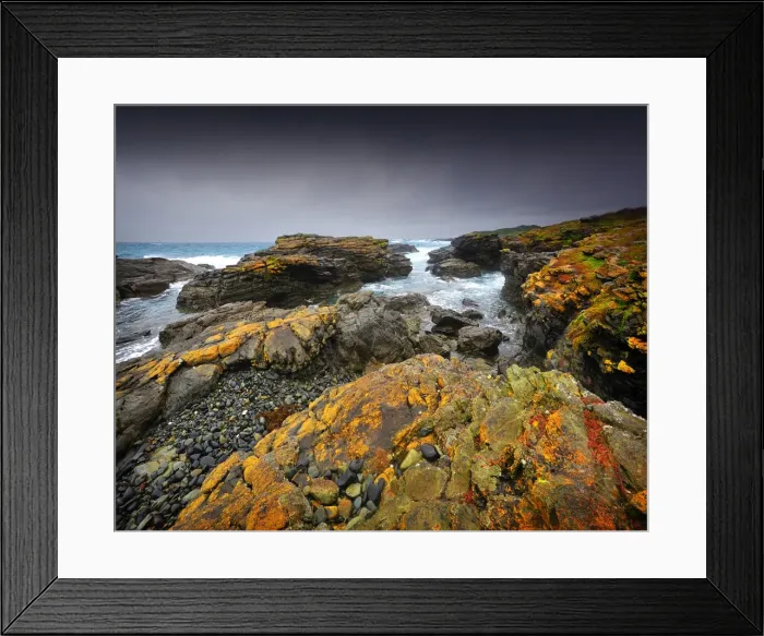 Framed Print : Seal bay and the coastline in the south of King Island, Bass Strait, Tasmania, Australia Framed Print : Seal bay and the coastline in the south of King Island, Bass Strait, Tasmania, Australia