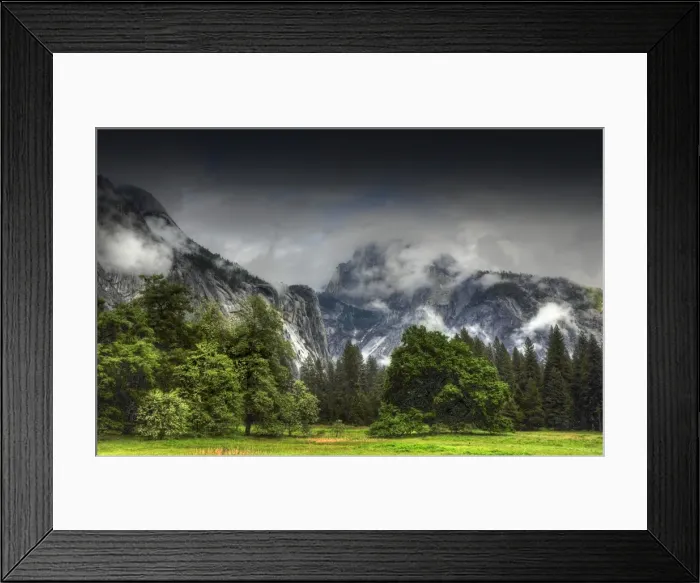 Framed Print : The meadow at Yosemite national park, California, USA Framed Print : The meadow at Yosemite national park, California, USA