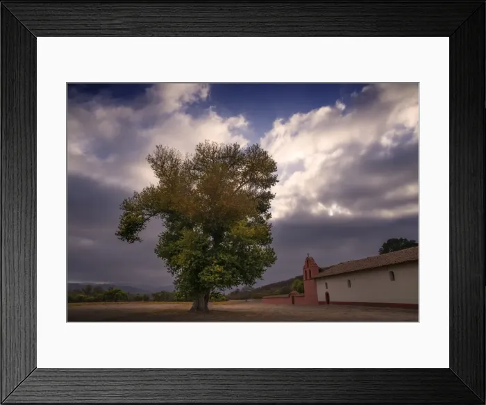 Framed Print : La Purisima Mission, Lompoc, California, USA Framed Print : La Purisima Mission, Lompoc, California, USA