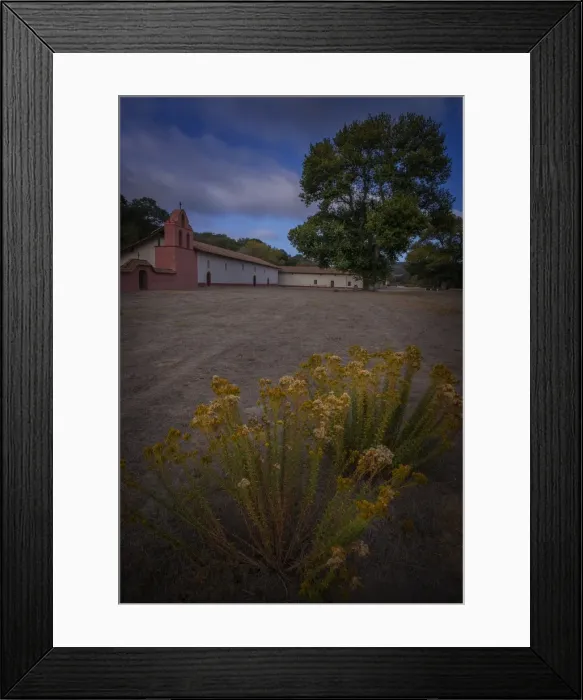 Framed Print : La Purisima Mission, Lompoc, California, USA