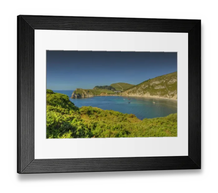 Framed Print : Lulworth cove, on the Jurassic coastline of Dorset, England, United Kingdom Framed Print : Lulworth cove, on the Jurassic coastline of Dorset, England, United Kingdom