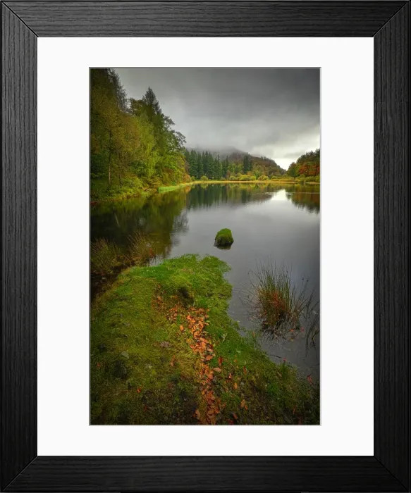 Framed Print : Misty reflections, Esthwaite water, Lakes district, Cumbria, England, United Kingdom Framed Print : Misty reflections, Esthwaite water, Lakes district, Cumbria, England, United Kingdom
