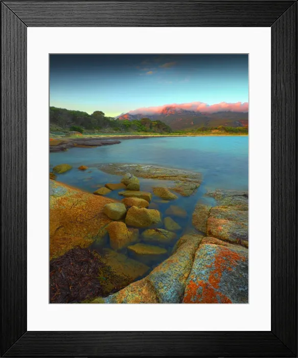 Framed Print : The beautiful and very scenic area known as Trousers point, near Lacotta, Flinders Island, part of the Furneaux group, eastern Bass Strait, Tasmania Framed Print : The beautiful and very scenic area known as Trousers point, near Lacotta, Flinders Island, part of the Furneaux group, eastern Bass Strait, Tasmania