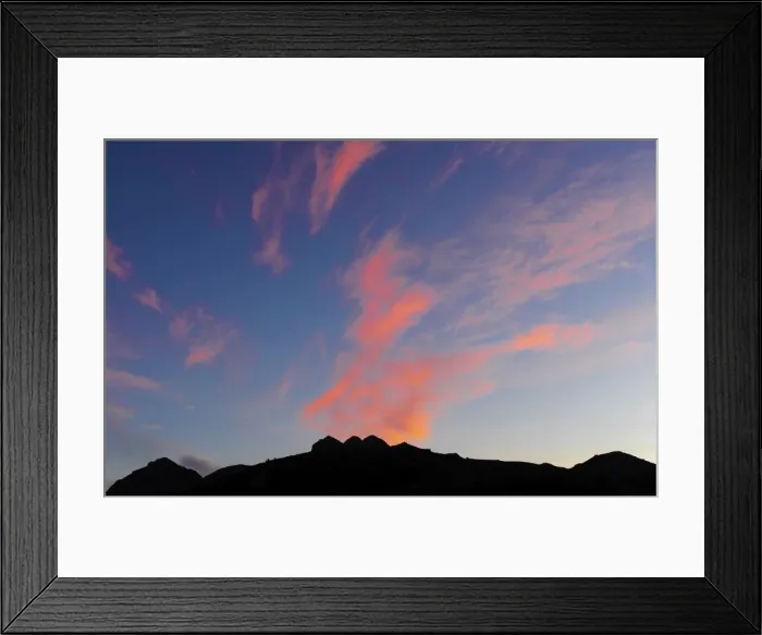 Framed Print : Sunrise over the peaks, Flinders Island, part of the Furneaux group, eastern Bass Strait, Tasmania Framed Print : Sunrise over the peaks, Flinders Island, part of the Furneaux group, eastern Bass Strait, Tasmania