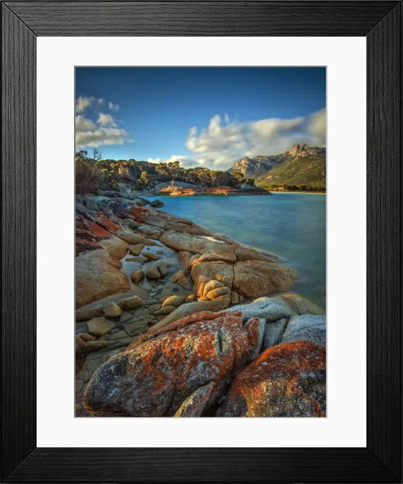 Framed Print : The beautiful and very scenic area known as Trousers point, near Lacotta, Flinders Island, part of the Furneaux group, eastern Bass Strait, Tasmania Framed Print : The beautiful and very scenic area known as Trousers point, near Lacotta, Flinders Island, part of the Furneaux group, eastern Bass Strait, Tasmania