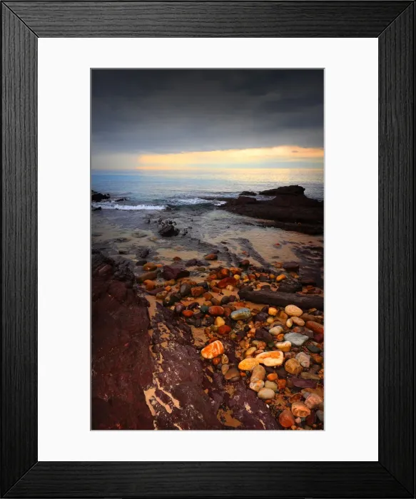 Framed Print : Hallett Cove at dusk, South Australia Framed Print : Hallett Cove at dusk, South Australia