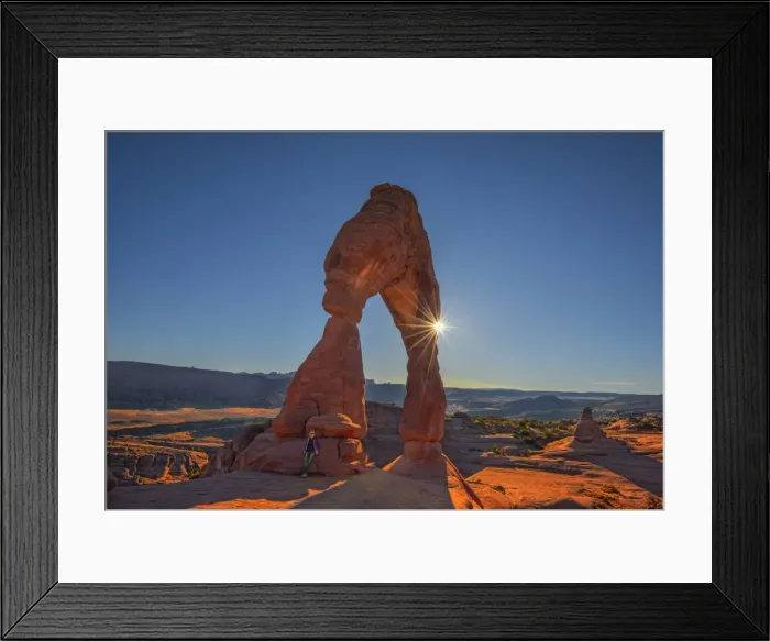 Framed Print : Amazing landscape found in the Arches National Park, Utah, USA