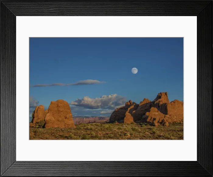 Framed Print : Amazing landscape found in the Arches National Park, Utah, USA