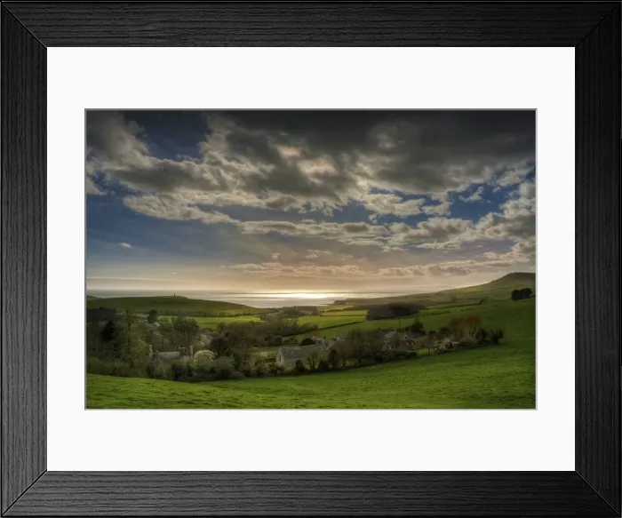 Framed Print : A view of the coastline at Kimmeridge bay, Jurassic coastline of Dorset, south west England Framed Print : A view of the coastline at Kimmeridge bay, Jurassic coastline of Dorset, south west England