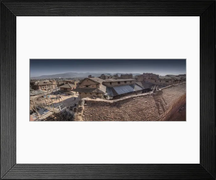 Framed Print : A view in Bhaktapur, Kathmandu Valley, Nepal Framed Print : A view in Bhaktapur, Kathmandu Valley, Nepal
