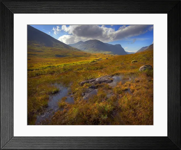 Framed Print : Looking towards Glencoe, Scottish highlands