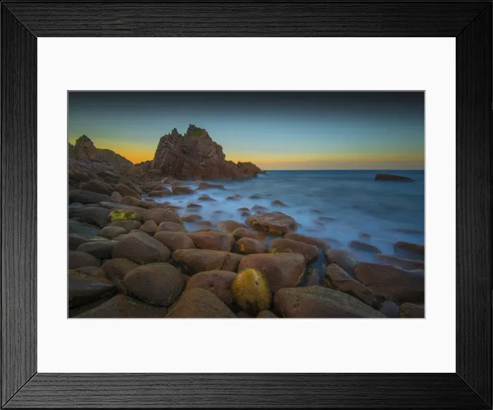 Framed Print : Early light along the coastline at the Pinnacles, on Phillip Island, Victoria Framed Print : Early light along the coastline at the Pinnacles, on Phillip Island, Victoria