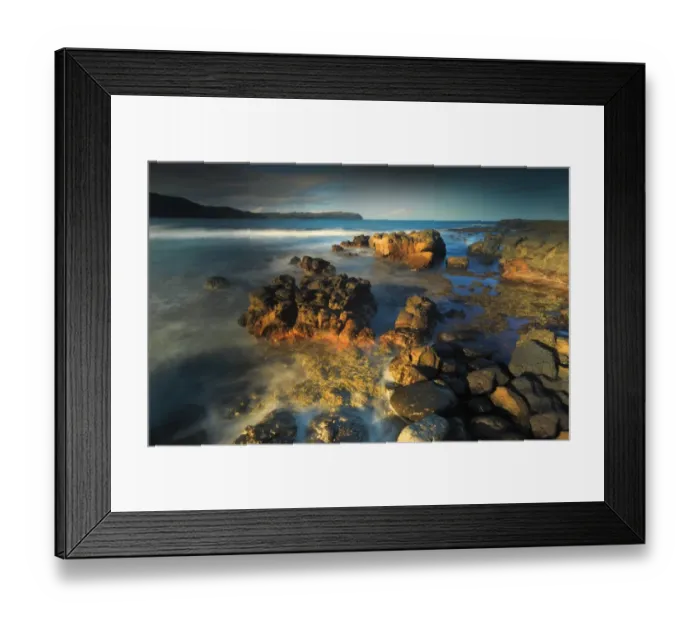 Framed Print : Cape Schanck, on the coastline of the Mornington peninsular, Victoria, Australia Framed Print : Cape Schanck, on the coastline of the Mornington peninsular, Victoria, Australia