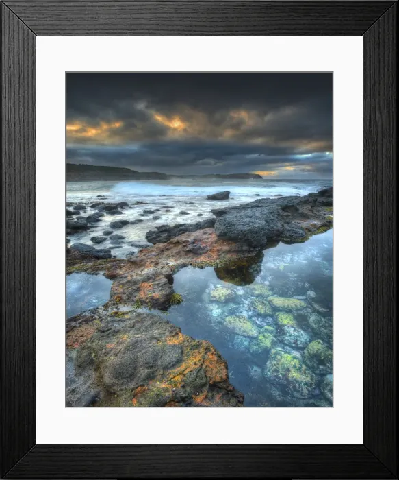 Framed Print : Dawn at bushrangers bay, near Cape Schanck, Mornington Peninsular, Victoria