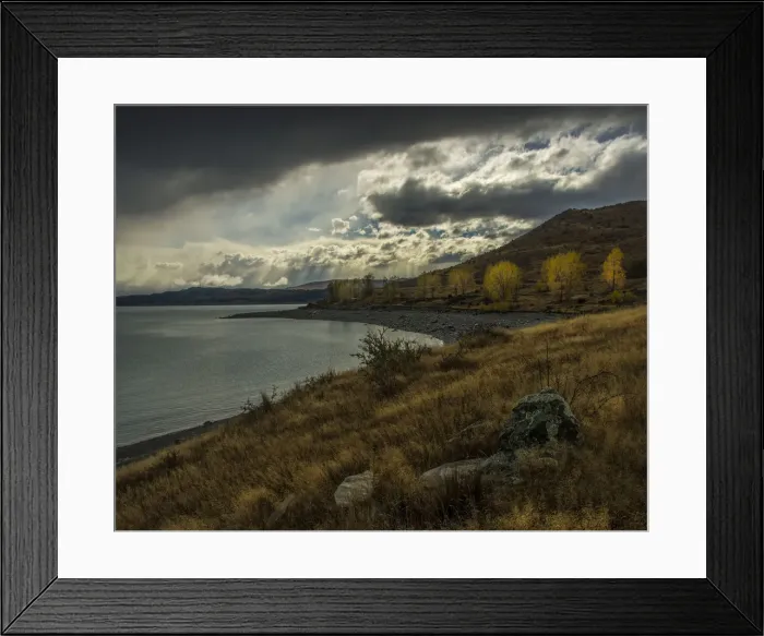 Framed Print : Lake Pukaki, Canterbury plains, south island, New Zealand Framed Print : Lake Pukaki, Canterbury plains, south island, New Zealand