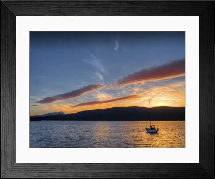 Framed Print : Lake Te-Anau, south island, New Zealand