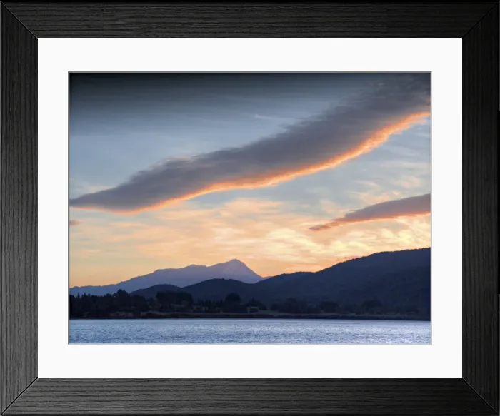 Framed Print : Lake Te-Anau, south island, New Zealand