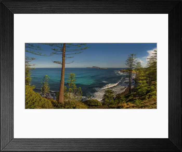 Framed Print : Looking toward Cemetery bay, Norfolk Island, South Pacific Framed Print : Looking toward Cemetery bay, Norfolk Island, South Pacific