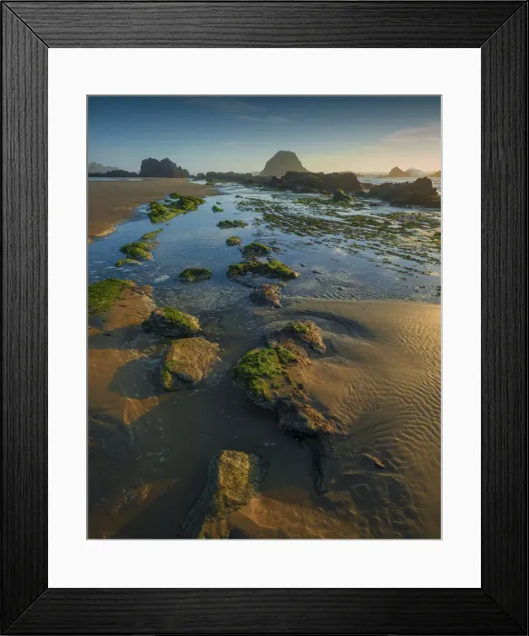 Framed Print : The northern Oregon coastline near seal rocks, USA Framed Print : The northern Oregon coastline near seal rocks, USA
