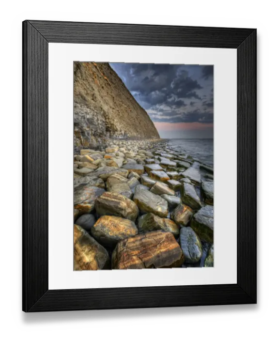 Framed Print : Kimmeridge Bay, on the World Heritage Jurassic coastline of Dorset, south west England Framed Print : Kimmeridge Bay, on the World Heritage Jurassic coastline of Dorset, south west England