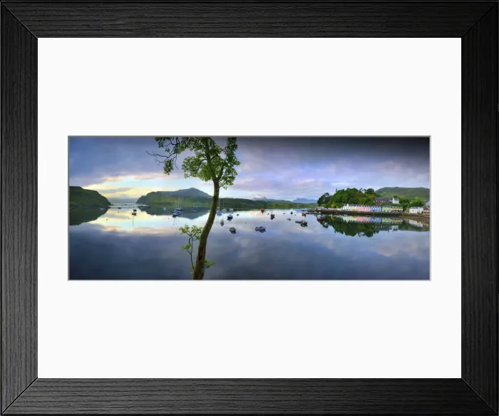 Framed Print : Portree harbour view, Isle of Skye, Inner Hebrides, Scotland Framed Print : Portree harbour view, Isle of Skye, Inner Hebrides, Scotland