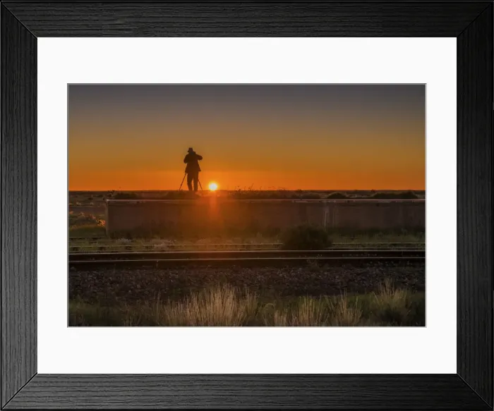 Framed Print : Sunset at Parachilna, outback South Australia Framed Print : Sunset at Parachilna, outback South Australia