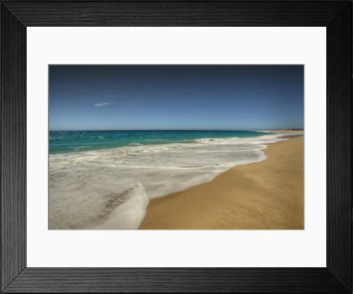 Framed Print : Martha Lavinia beach, popular with international surfers, King Island, Bass Strait, Tasmania, Australia