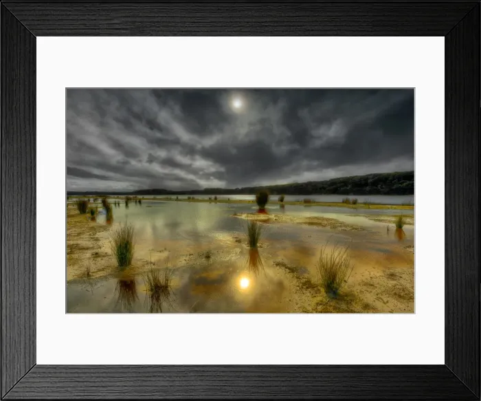 Framed Print : Martha Lavinia Lagoon, King Island, Bass Strait, Tasmania, Australia