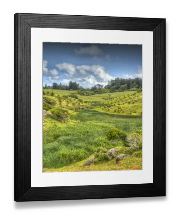 Framed Print : The Mission valley and rural outlook on Norfolk Island Framed Print : The Mission valley and rural outlook on Norfolk Island