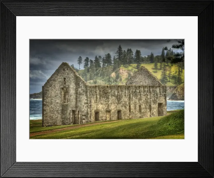 Framed Print : The Crankmill, A very historic ruin in the convict built area of Kingston, Norfolk Island Framed Print : The Crankmill, A very historic ruin in the convict built area of Kingston, Norfolk Island