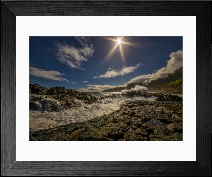 Framed Print : The Crystal Pool, Point Ross reserve, Norfolk Island Framed Print : The Crystal Pool, Point Ross reserve, Norfolk Island