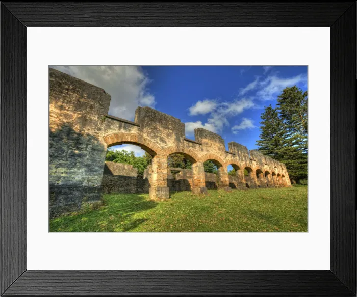 Framed Print : The Stables, a historic ruin originally built by convict labour during colonial times on Norfolk Island Framed Print : The Stables, a historic ruin originally built by convict labour during colonial times on Norfolk Island