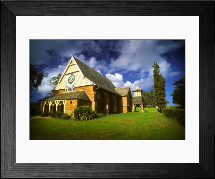 Framed Print : Saint Barnabas Chapel, a historic stone built Church on Norfolk Island Framed Print : Saint Barnabas Chapel, a historic stone built Church on Norfolk Island